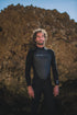 Reactor-2 3/2 Back Zip Full - svart/svart